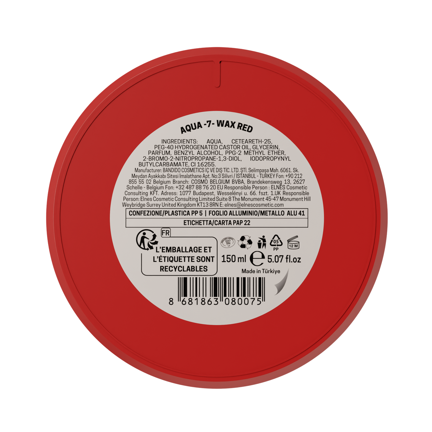 Cera Aqua Wax 7 (RED) 150ML