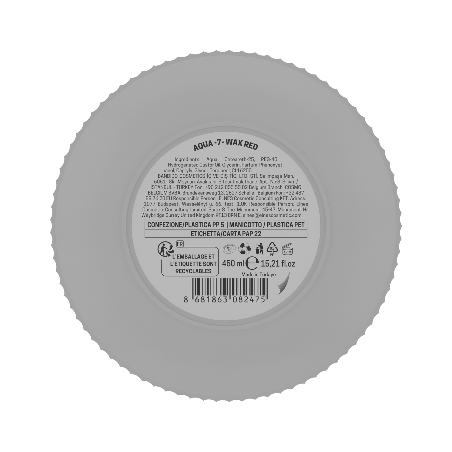 Cera Aqua Wax 7 (RED) 450ML