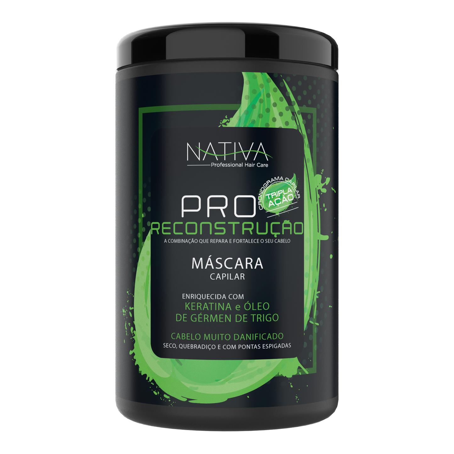 Pure Brasil Máscara Pure Reconstrução 1000ml