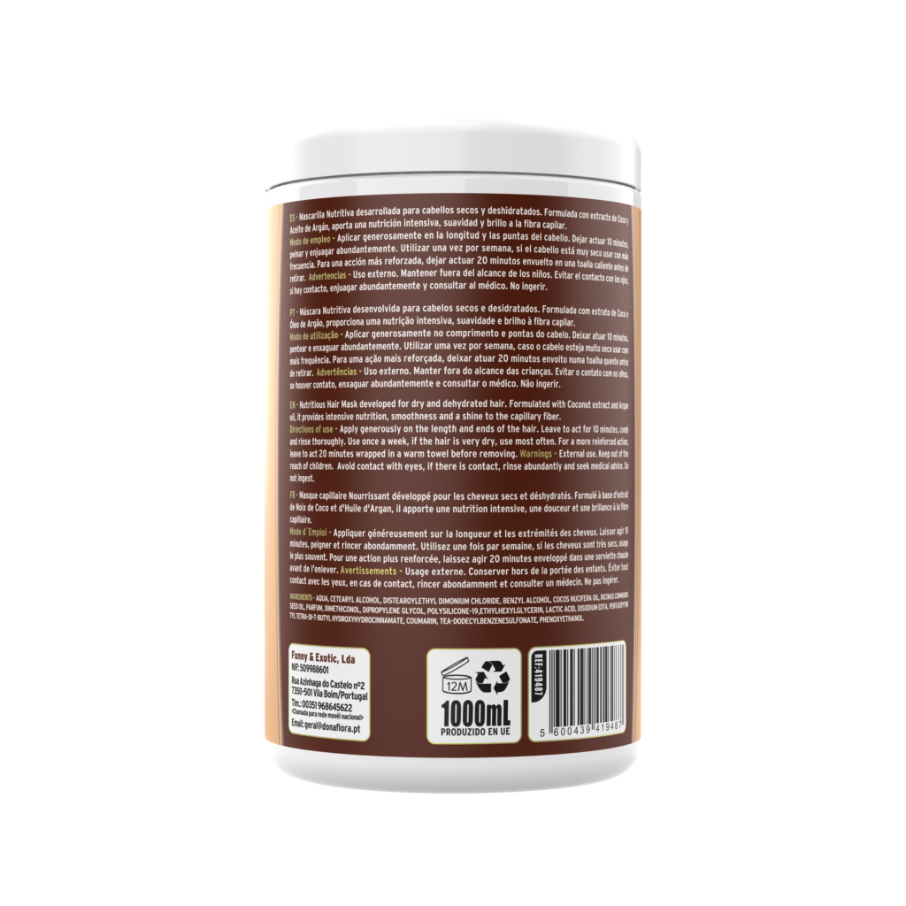 Mascarilla Doña Flora Coco 1Kg