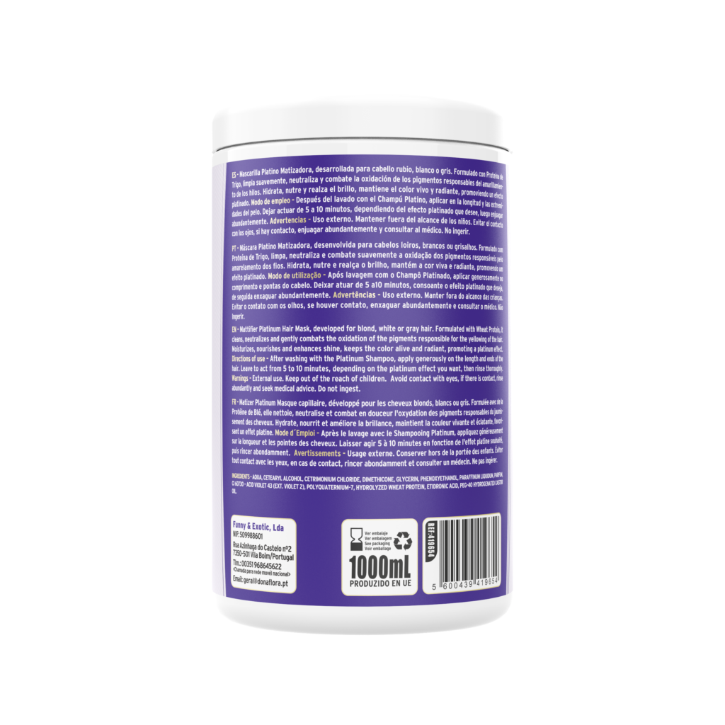 Máscara DonaFlora Platino 1kg