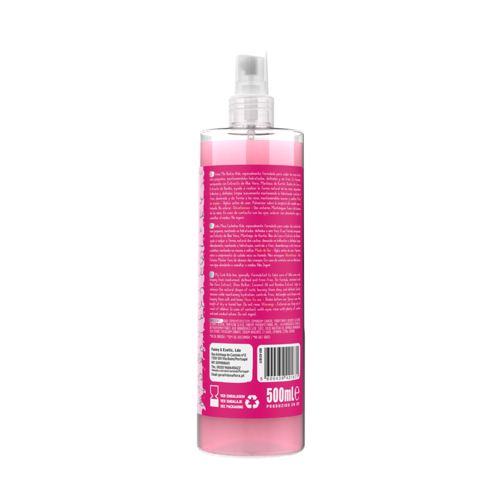 Spray desenredante Mis Rizitos Kids 500 ml para niños