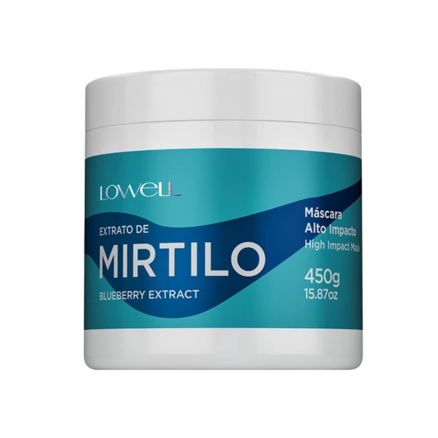 Lowell Máscara Alto Impacto Mirtilo 450g