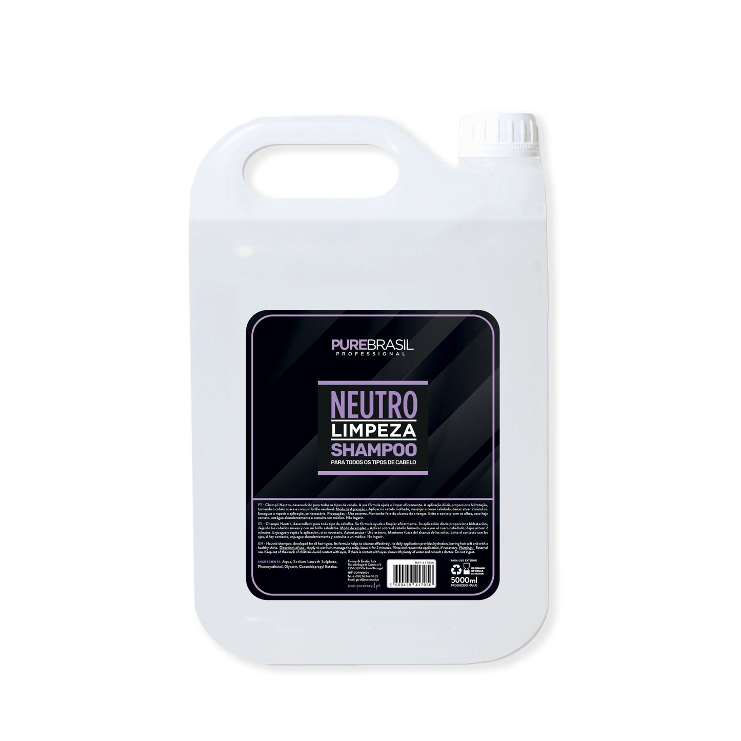 Pure Brasil Champô Pure Neutro 5L