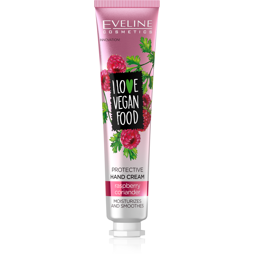 CREMA DE MANOS PROTECTORA I LOVE VEGAN FOOD FRAMBUESA Y CILANTRO 50ML