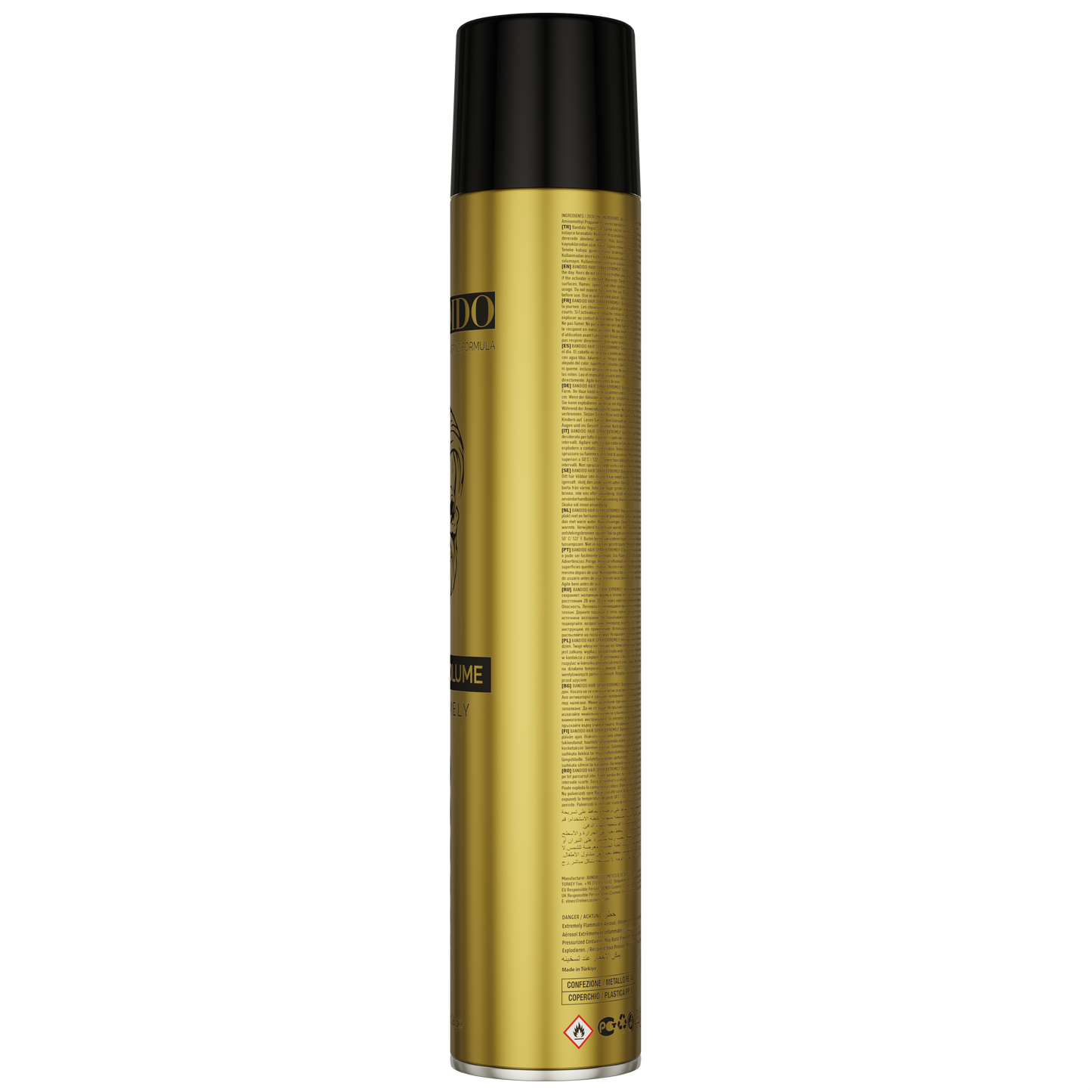 Bandido Laca Extremely Gold EXTRA VOLUME 400ml