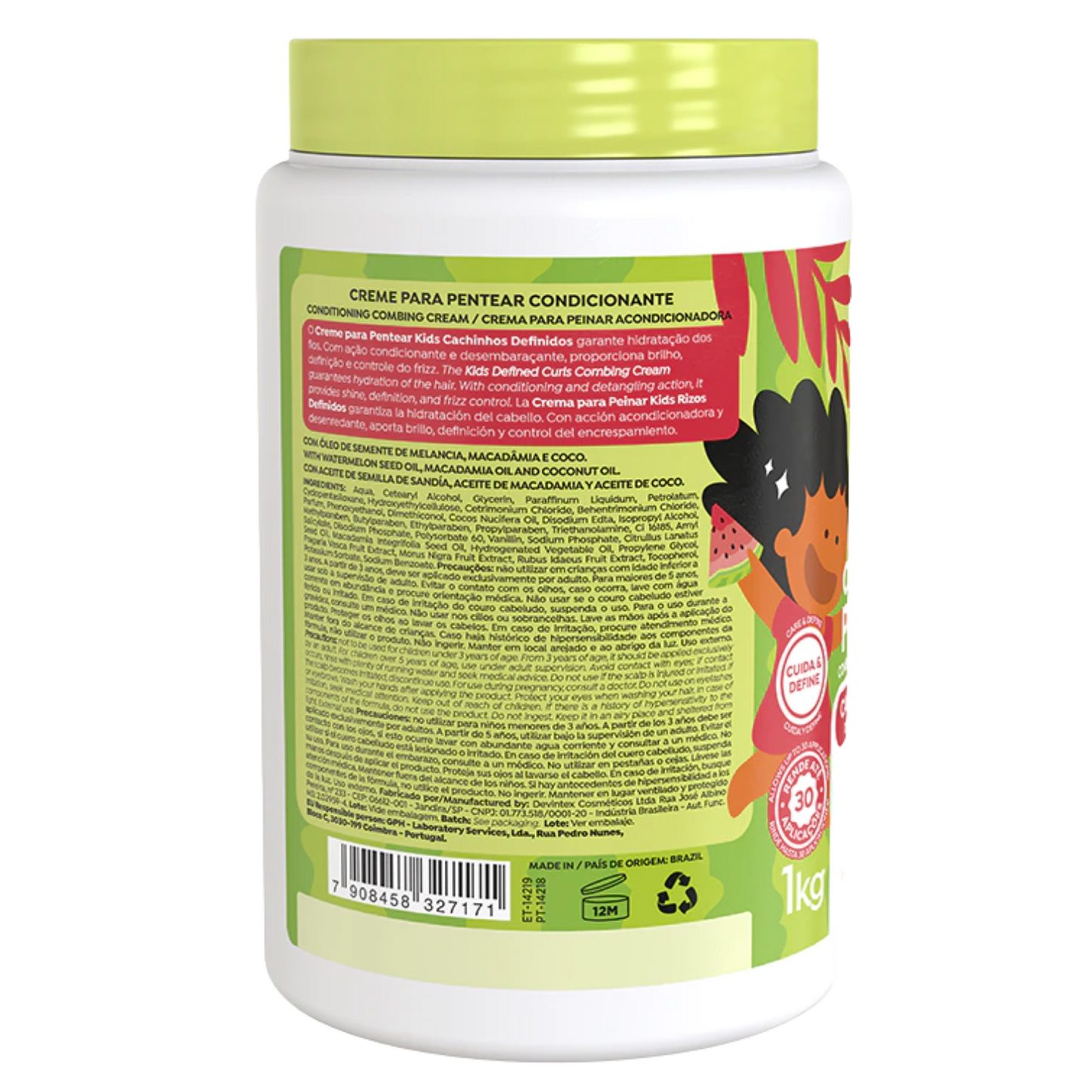 SL CR PENTEAR KIDS MELANCIA CACHINHOS DEFINIDOS 1KG