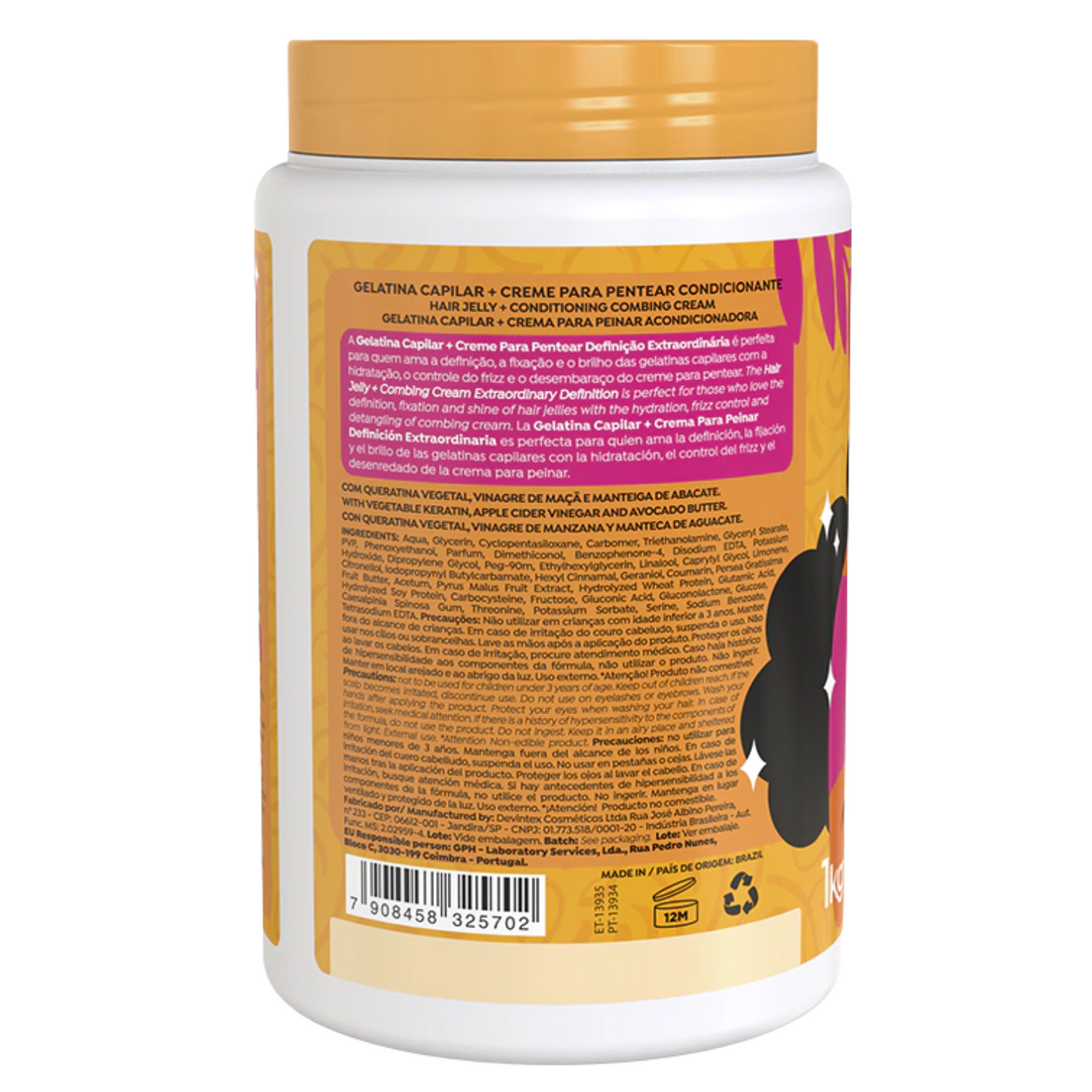 SL GELATINA + CREME DEFINIÇÃO EXTRAORDINÁRIA 1KG