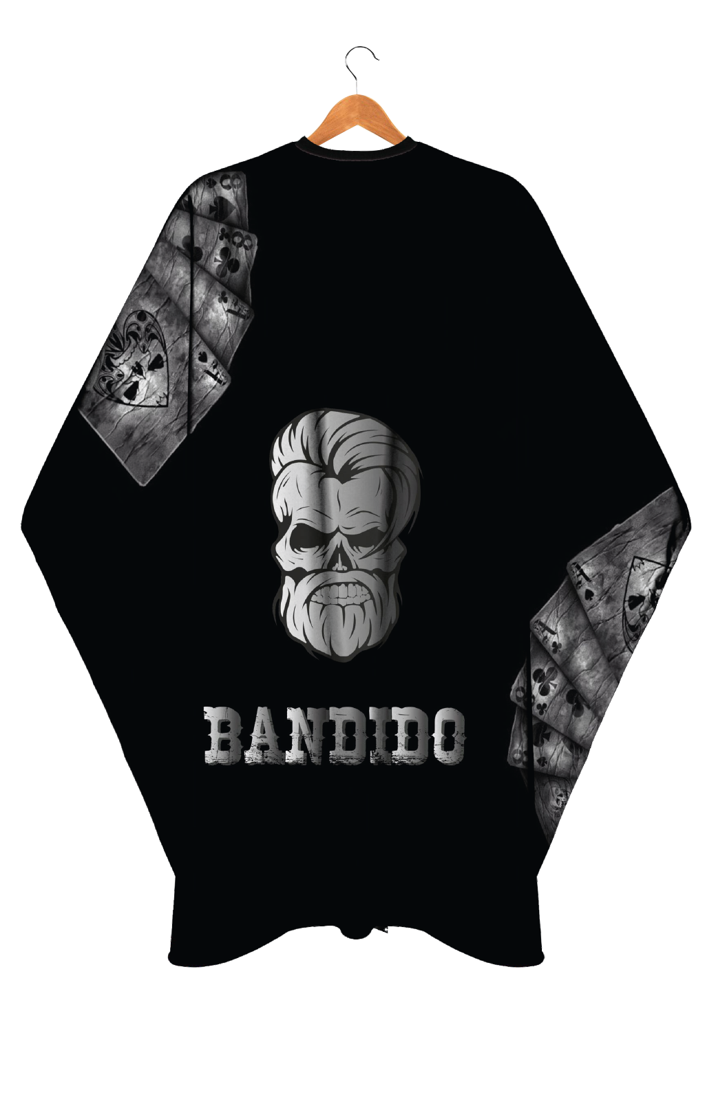 Capa de Corte / Penteador CARTAS Bandido