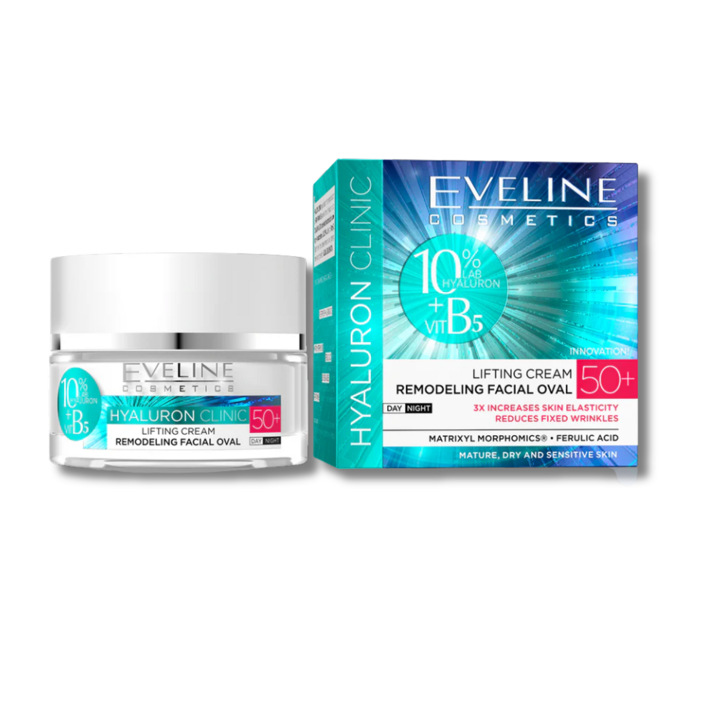 HYALURON CLINIC DAY AND NIGHT CREAM 50+ 50ML