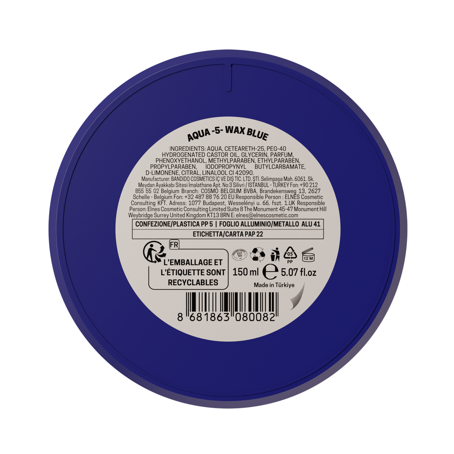 Cera Aqua Wax 5 (BLUE) 150ML