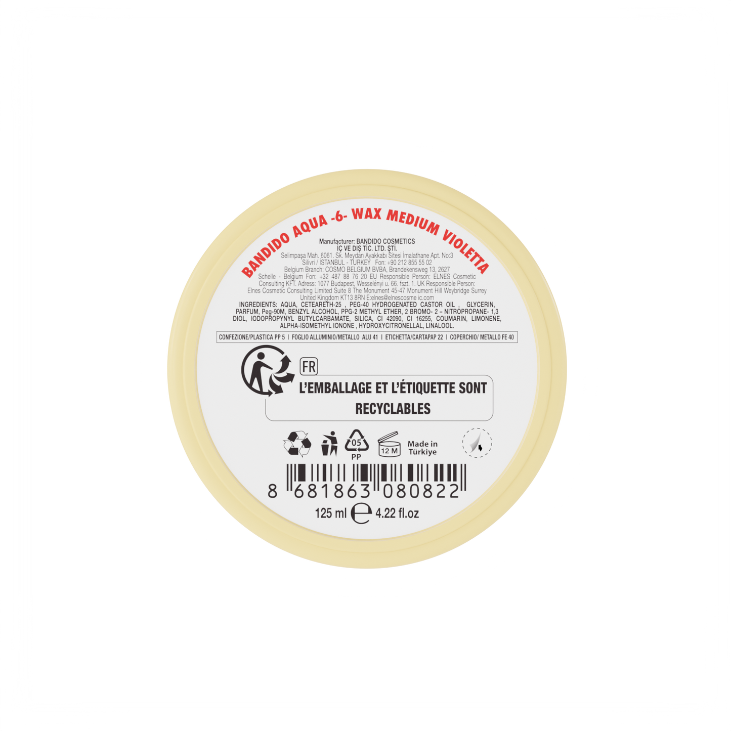 CERA HAIR WAX 6 (HUGO BOSS) 125ML