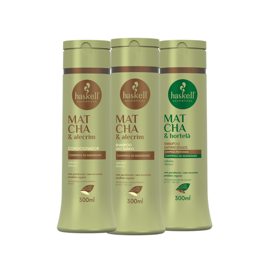 Conjunto Haskell Matcha CONDICIONADOR (300ml) +SHAMPOO (300ml)