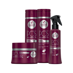 Haskell Post Progressive Set CONDITIONER (300ml) + FLUID (120ml) + MASK (300gr) + SHAMPOO (300ml)
