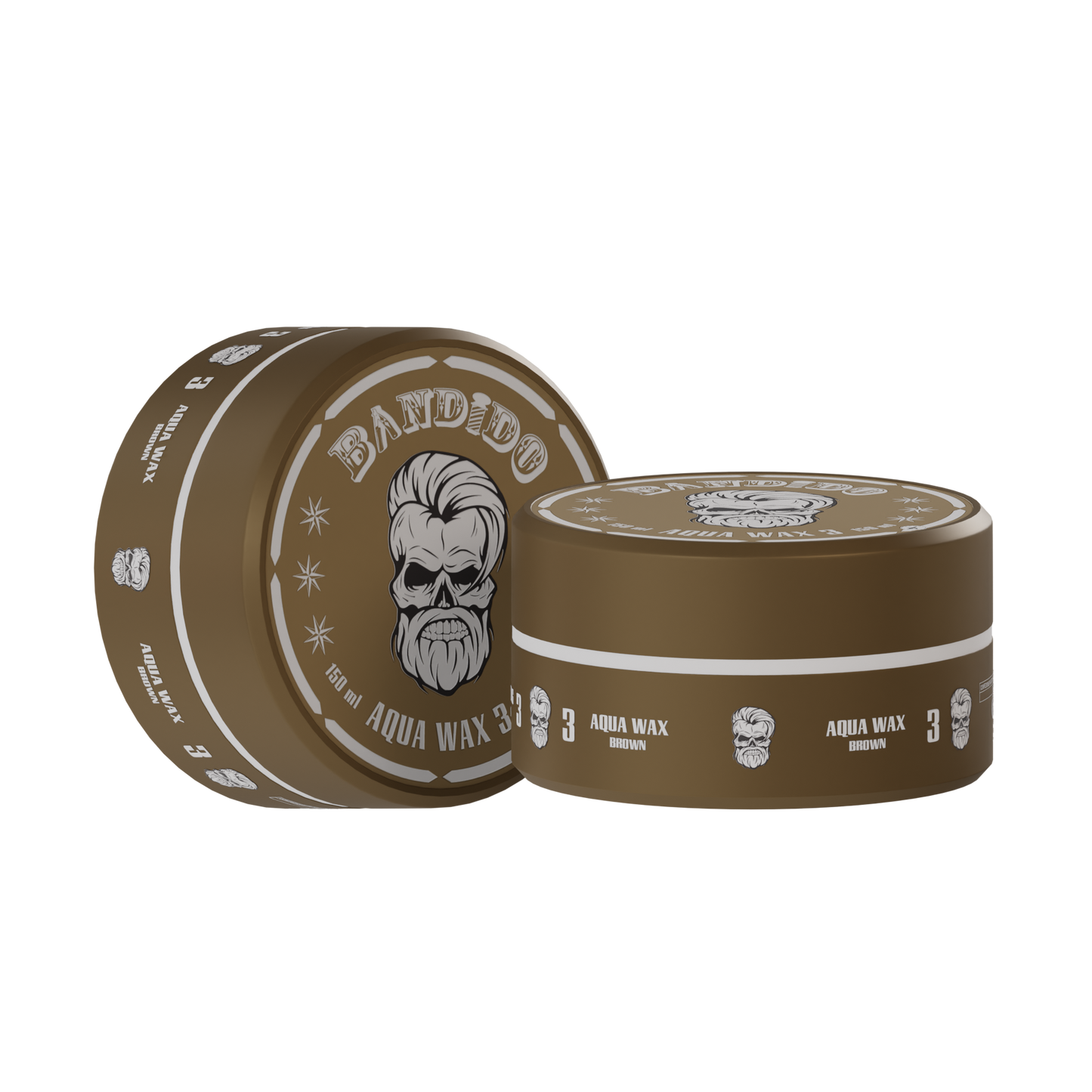 CERA AQUA WAX 3 (BROWN) 150ML