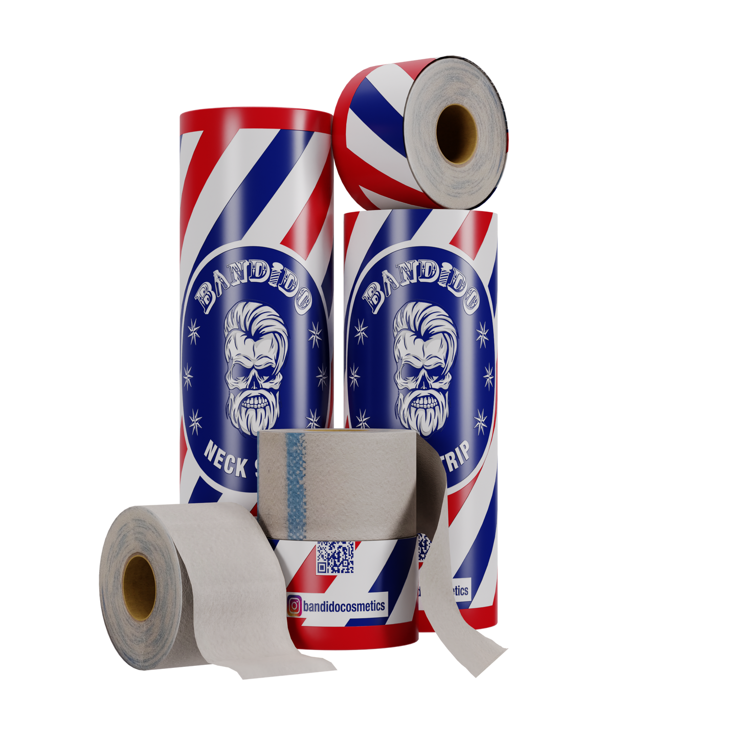 GOLAS HIGIENICAS BANDIDO BRANCA