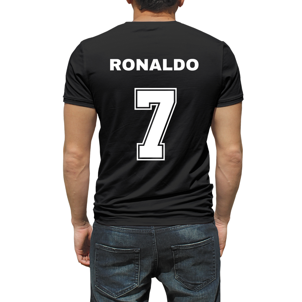 T-shirt Algodão Personalizada com Nome e Número