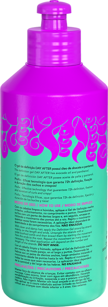 #TODECACHO - GEL DE DEFINIÇÃO DAY AFTER 320ML