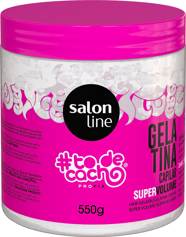 #TODECACHO - GELATINA SUPER VOLUME 550GR