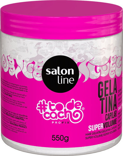 #TODECACHO - GELATINA SUPER VOLUME 550GR