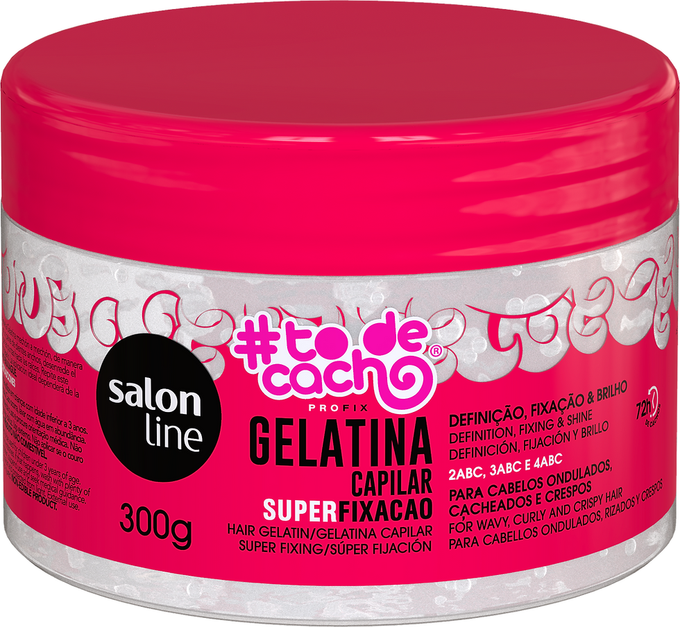 #TODECACHO - GELATINA SUPER FIXAÇÃO  300GR