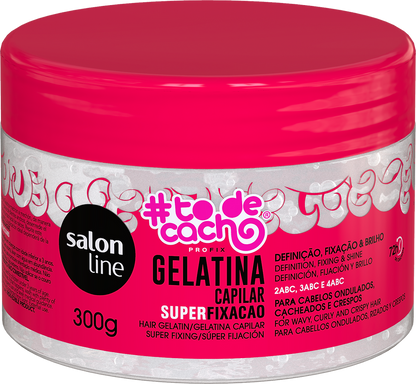 #TODECACHO - GELATINA SUPER FIXAÇÃO  300GR