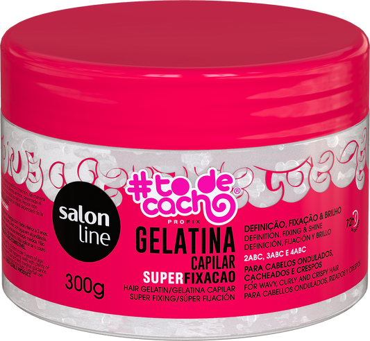 #TODECACHO - GELATINA SUPER FIXAÇÃO  300GR