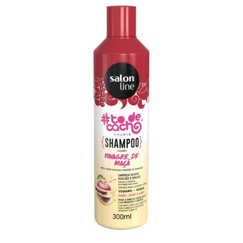 #TODECACHO SHAMPOO VINAGRE DE MAÇA 300ML Salon Line