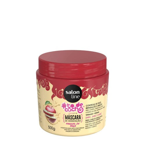 #TODECACHO MÁSCARA VINAGRE DE MAÇA 500G Salon Line