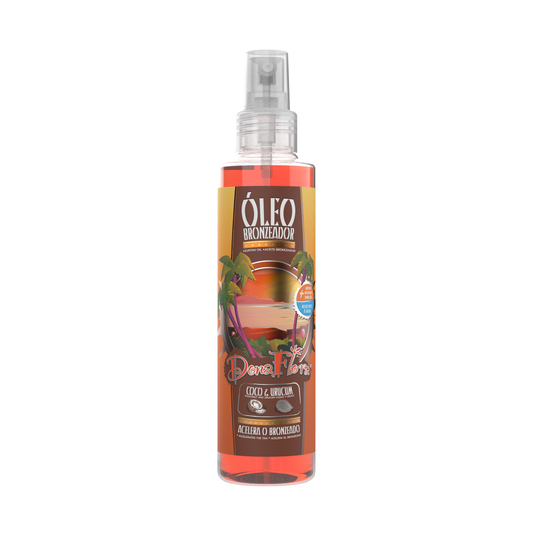 Óleo Bronzeador Coco e Urucum Dona Flora 200ml