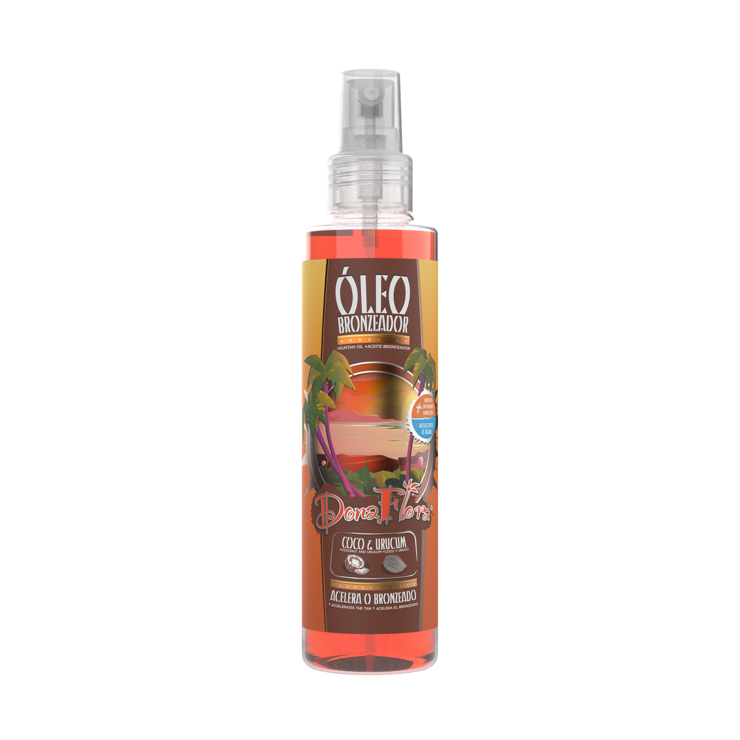 Óleo Bronzeador Coco e Urucum Dona Flora 200ml