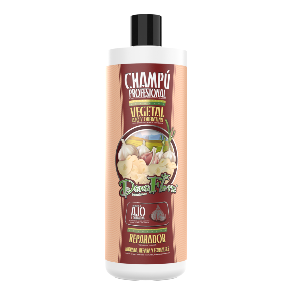 Champô Dona Flora Alho e Queratina 1000ml