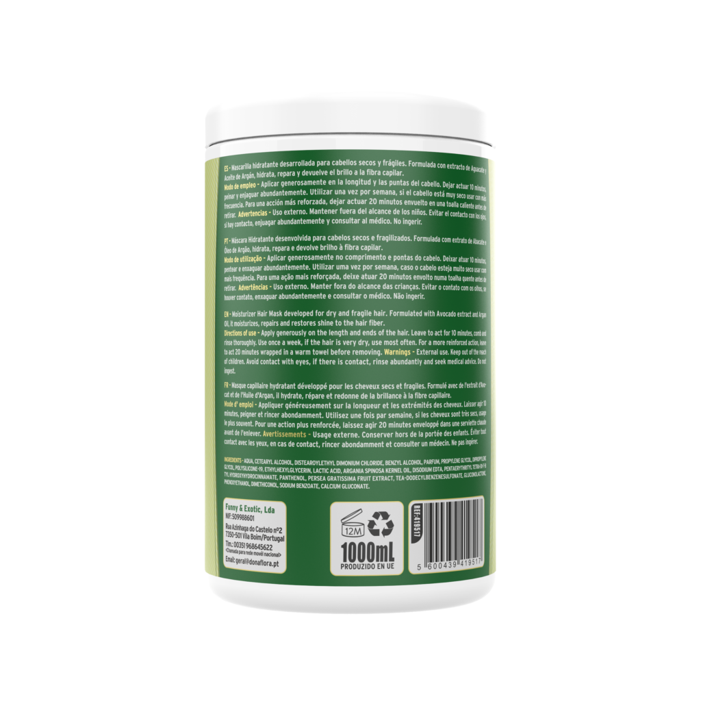 Mascarilla Doña Flora Aguacate 1Kg