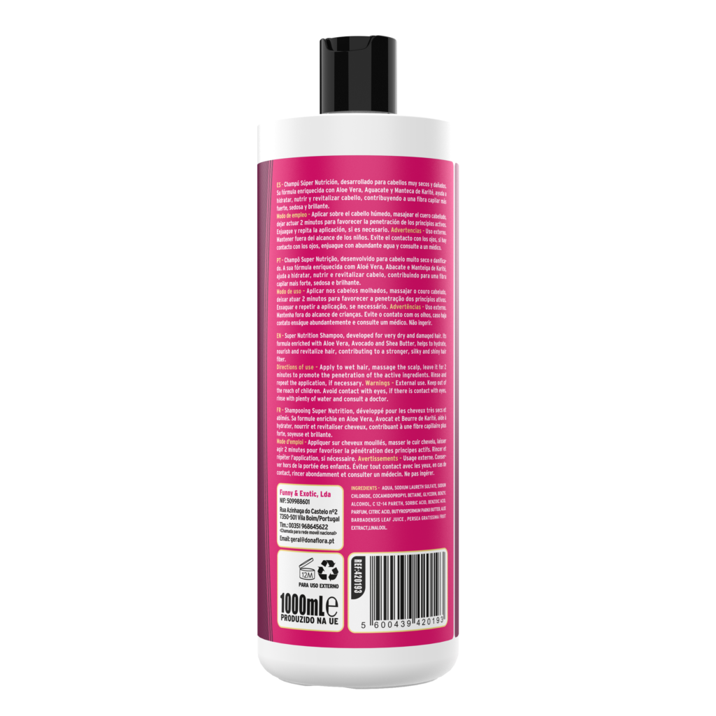 Champô Dona Flora Super Nutrição 1000ml