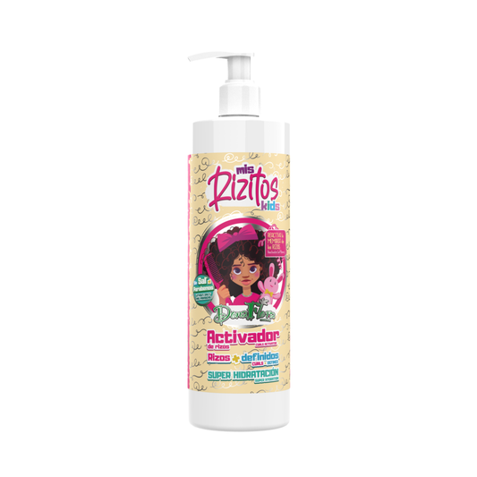 Activador de rizos Dona Flora Mis Rizitos Kids 500 ml