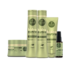 Haskell Hidranutre Set ACONDICIONADOR (300 ml) + FLUIDO (120 ml) + MASCARILLA (300 g) + CHAMPÚ (300 ml) + Leave-in (300 ml)
