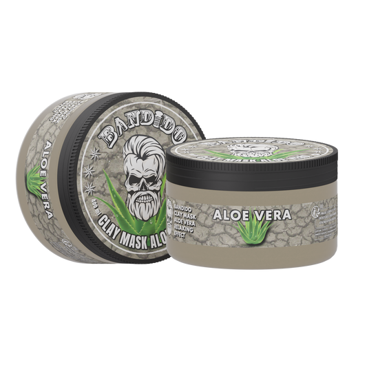 CLAY MASK (Mascara facial com base de Argila e ALO E VERA) Bandido 400ML