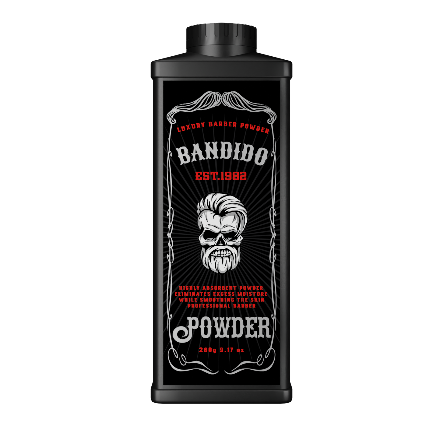 PÓ TALCO PARA BARBEAR BANDIDO 260ml