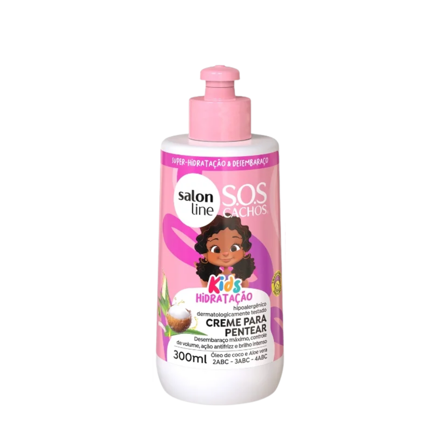 CREME DE PENTEAR KIDS HIDRATAÇÃO SOS CACHOS 300ML