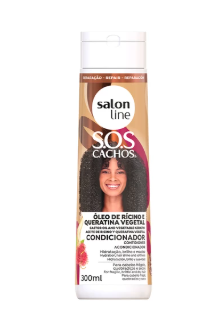 SOS CONDICIONADOR RICINO E QUERATINA 300ML