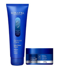 Conjunto Lowell Violet Shampoo(240ml) + Mascara(200ml)