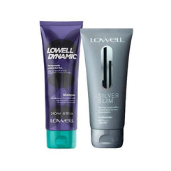 Conjunto Lowell Dynamic Shampoo(240ml) + Condicionador Silver Slim (200ml)