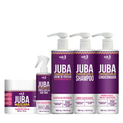 WIDI CARE TRANSIÇÃO CAPILAR (SHAMPOO 500ML + CONDICIONADOR 500 ML + MÁSCARA 500GR + CREME DE PENTEAR TEXTURA LEVE  500ML + TÔNICO 120ML )