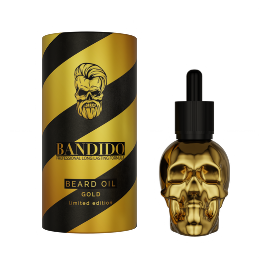 OLEO PARA A BARBA BANDIDO 40ML GOLD