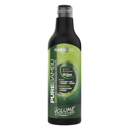 Pure Brasil Champô Pure Bambu 500ml