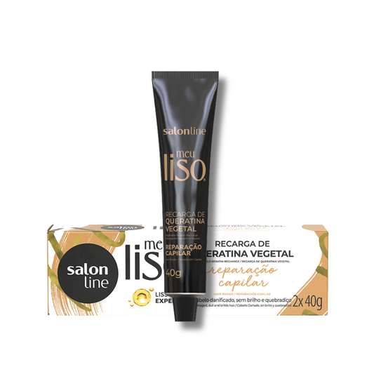 MEU LISO TRDY. INTENSA RECARGA QUERATINA 80G