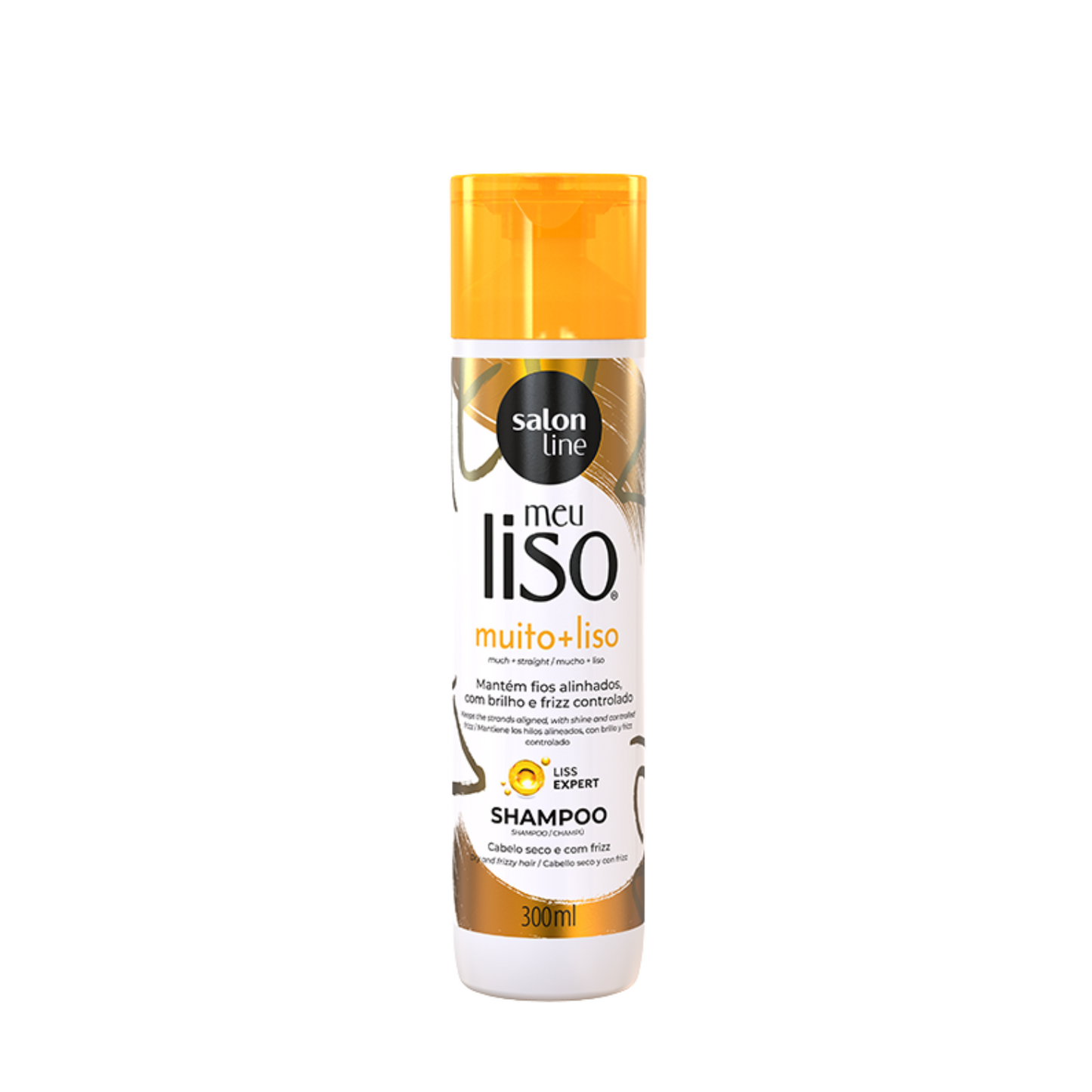 MEU LISO SHAMPOO MUITO+LISO 300ML