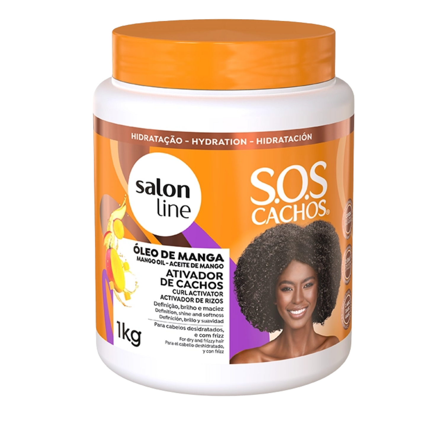 ACTIVADOR DE RIZOS SOS ACEITE DE MANGO TRADICIONAL 1KG