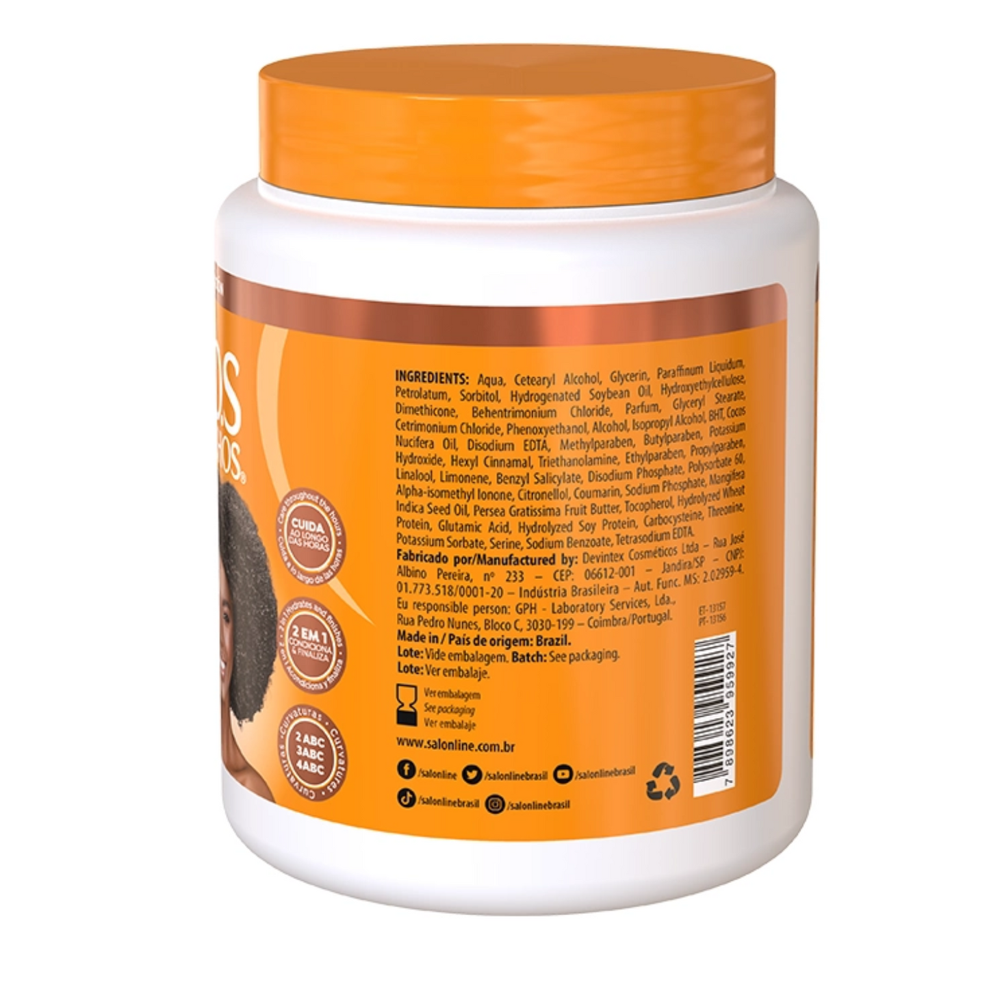 ACTIVADOR DE RIZOS SOS ACEITE DE MANGO TRADICIONAL 1KG