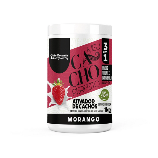 Ativador de Cachos Meu Cacho Perfeito Morango 1Kg